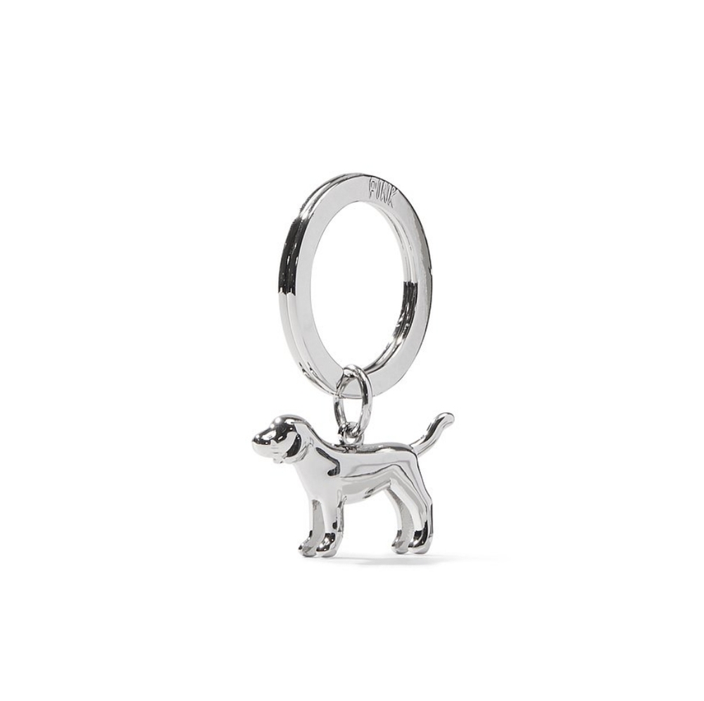VS PINK Dog Keychain